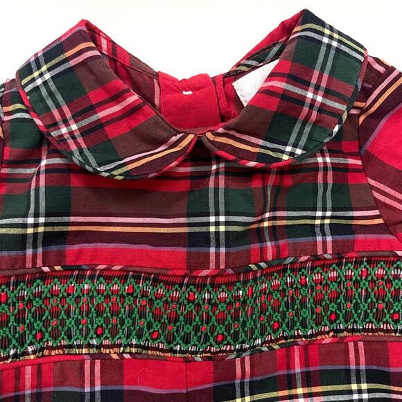 Eliza James Kids Tartan Jon Jon - Picture 3 of 9